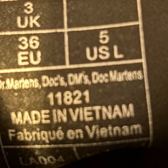 DOC MARTEN PATENT LEATHER COMBAT BOOT - Picture 5 of 5